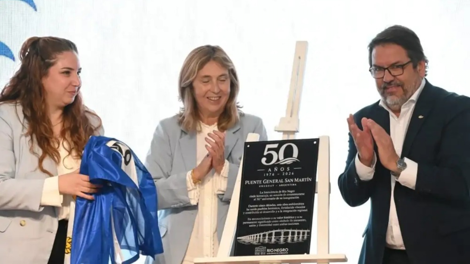 Cincuenta años de integración: Gualeguaychú celebró el aniversario del Puente General San Martín