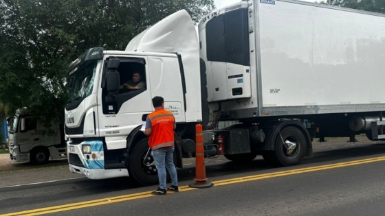 Detección de más de 5 toneladas de cítricos transportados de manera irregular