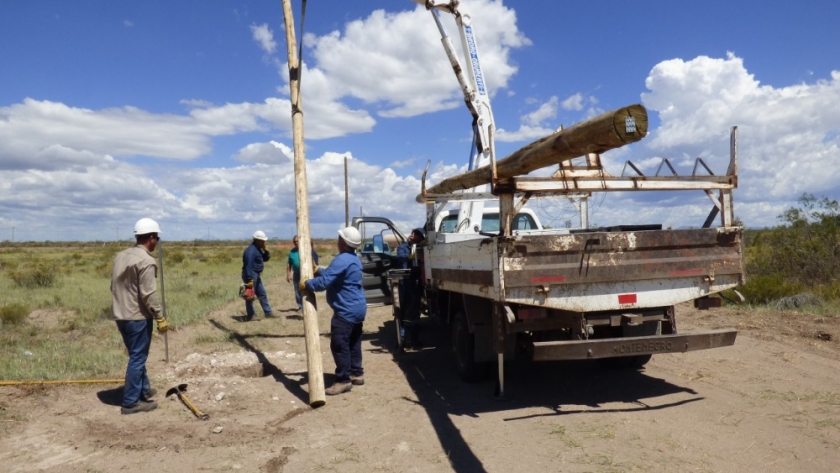 Trabajan para optimizar y potenciar la provisión de agua potable en La Humada