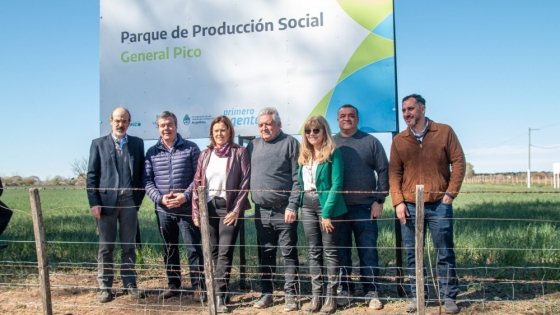 Se inauguró en General Pico el segundo Parque de Producción Social del país