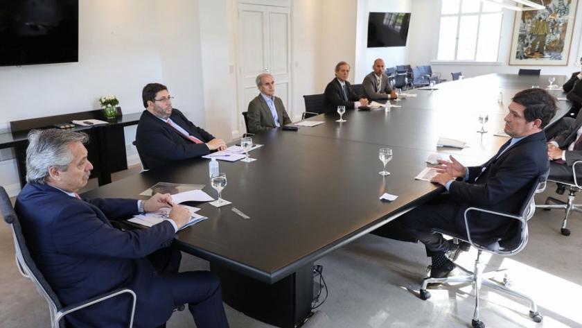 El presidente Alberto Fernández recibió a representantes de la industria farmacéutica