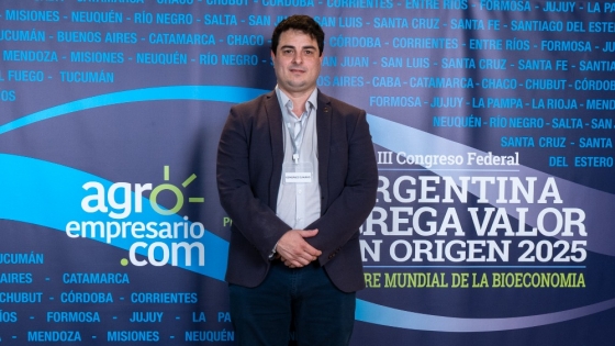 Claudio González: “La inteligencia artificial potencia la bioeconomía y mejora la producción agropecuaria argentina”