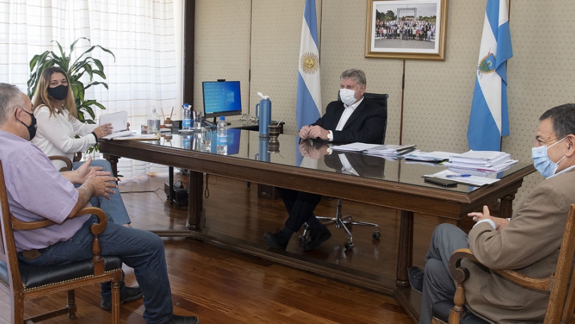 Ziliotto apoyó la creación de la cooperativa de La Maruja