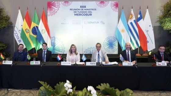 Scioli destacó la política de cielos abiertos y el diseño de estrategias comunes para el sector turístico del Mercosur