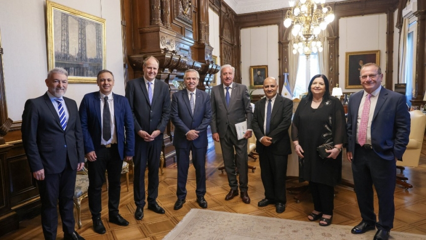 El presidente recibió a referentes de las Iglesias Evangélicas de Argentina