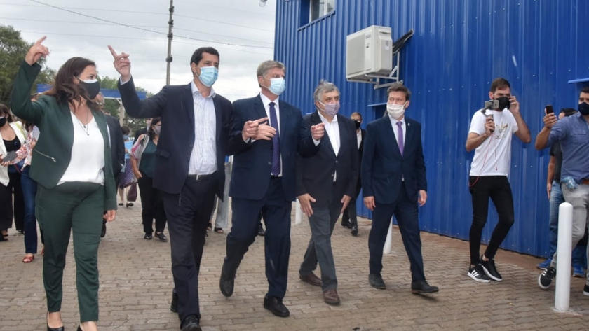 Ministros de Nación recorrieron el Polo Tecnológico de General Pico