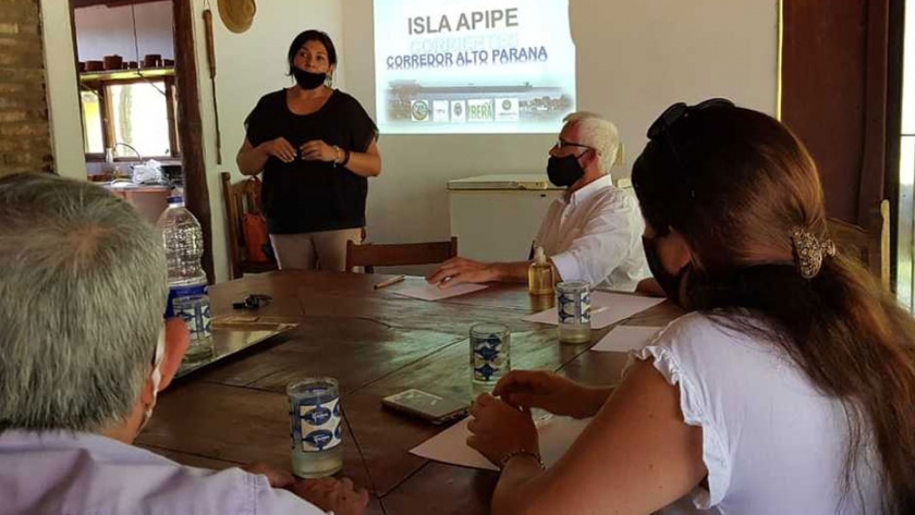 Intensa jornada de capacitación sobre estrategias para el desarrollo turístico en Isla Apipé