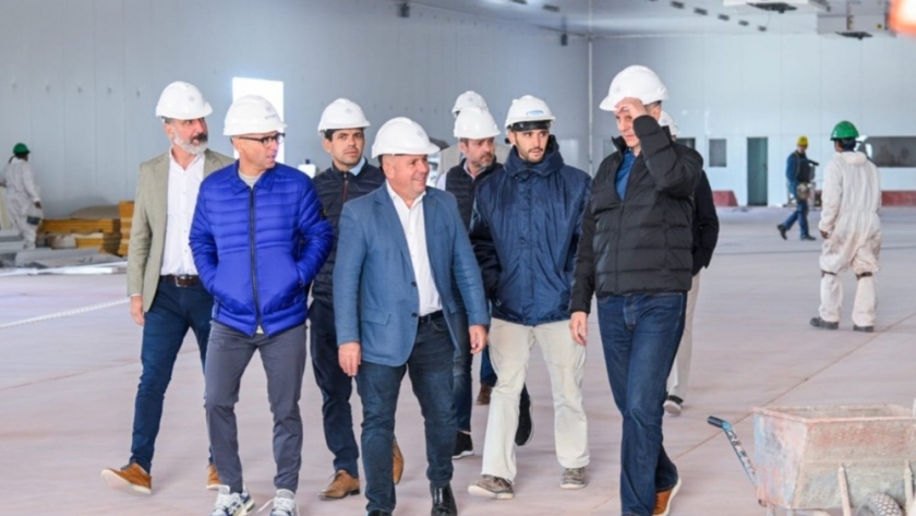 Avanza la instalación de la empresa Arbumasa S.A en el Parque Industrial de Puerto Madryn