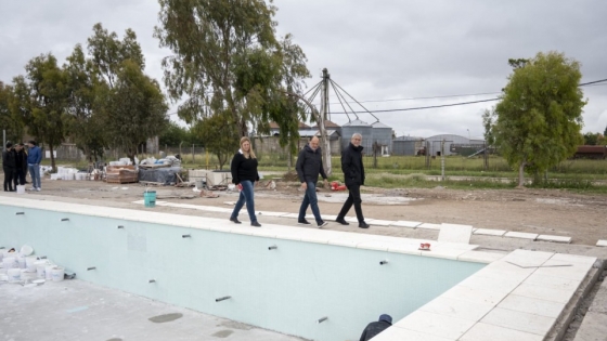 Recorrido del Intendente Pablo Garate con el Intendente de Avellaneda Jorge Ferraresi