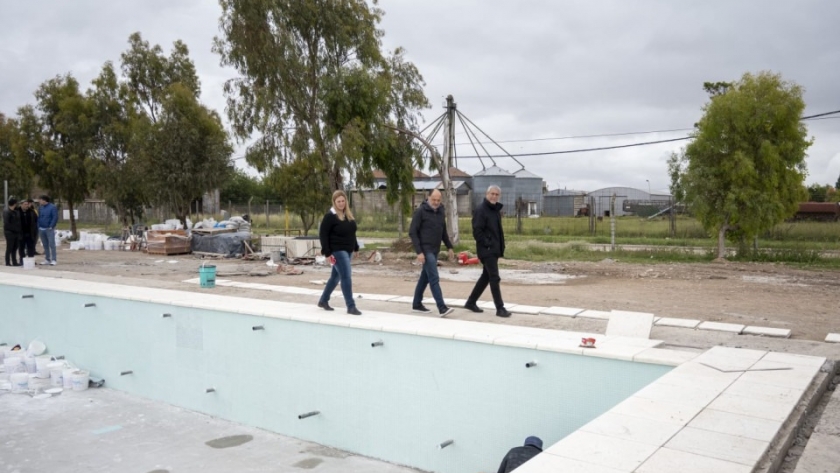 Recorrido del Intendente Pablo Garate con el Intendente de Avellaneda Jorge Ferraresi