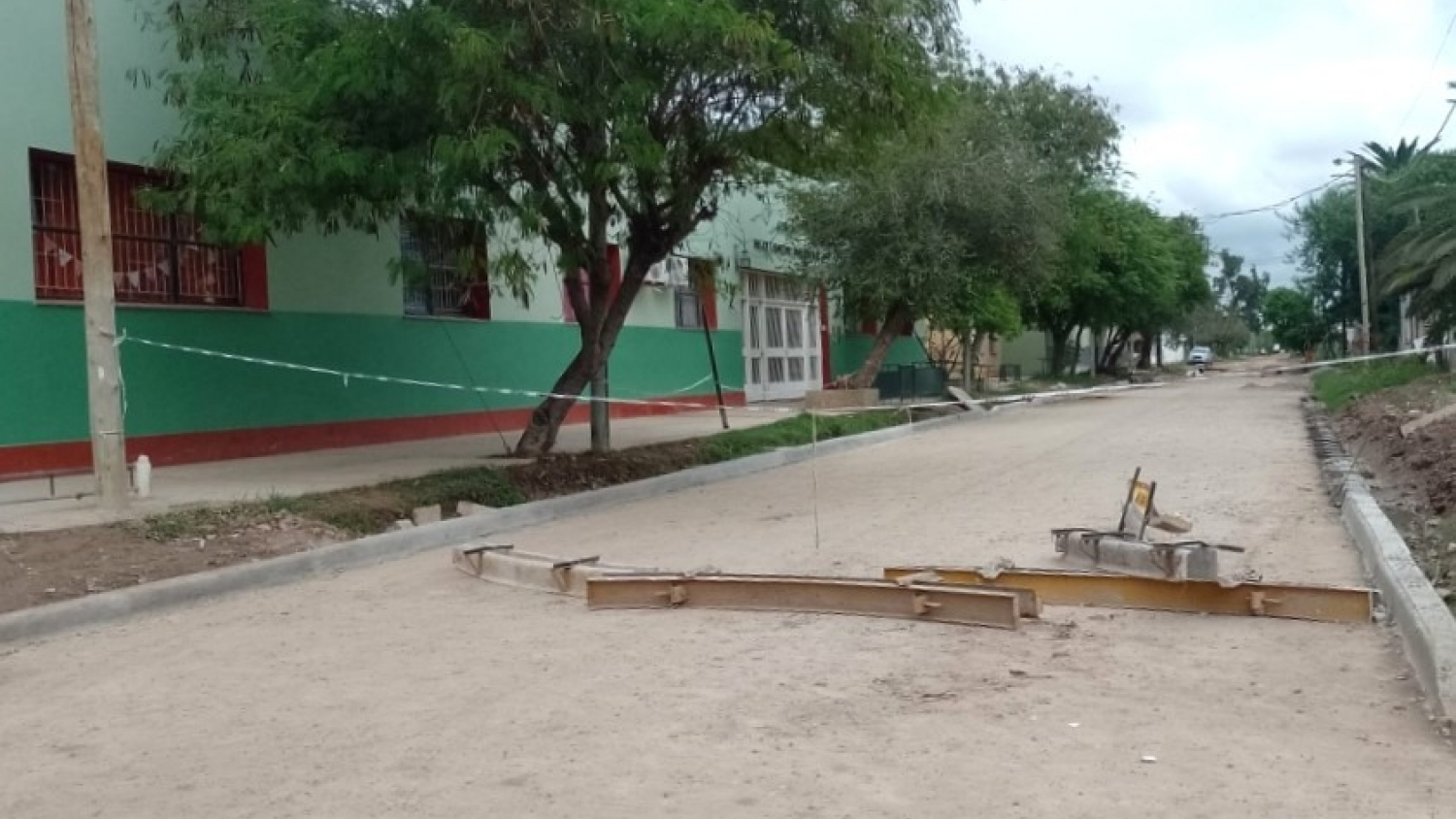 Añatuya avanza en obras de pavimentación y desagües viales