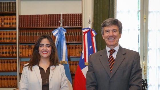 <Inician encuentros clave en el Palacio San Martín para fortalecer relaciones bilaterales entre Argentina y Chile