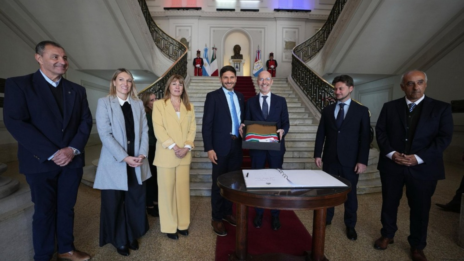 Pullaro y el embajador italiano impulsan inversiones en Santa Fe