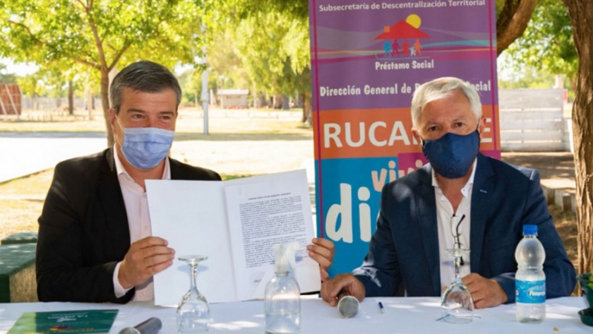 Toay recibió 690.000 pesos en créditos de mejoramiento habitacional