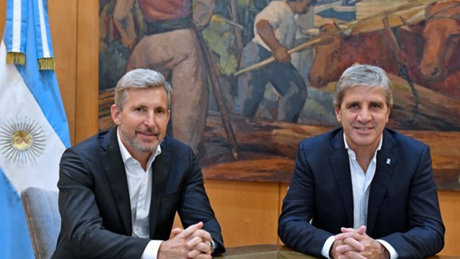 Frigerio y Caputo avanzan en obras viales y alivio fiscal