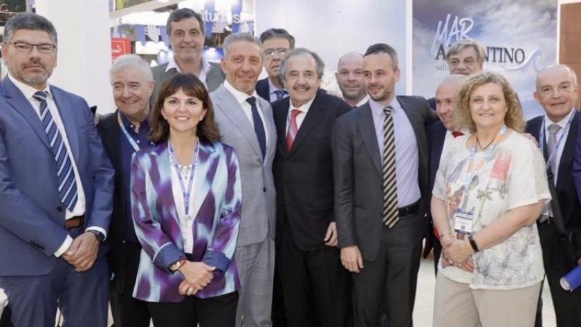 Arcioni se reunió con el embajador argentino en España Ricardo Alfonsín
