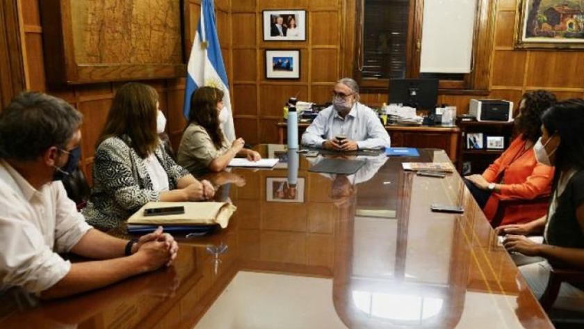 Basterra se reunió con la Intendenta de La Rioja