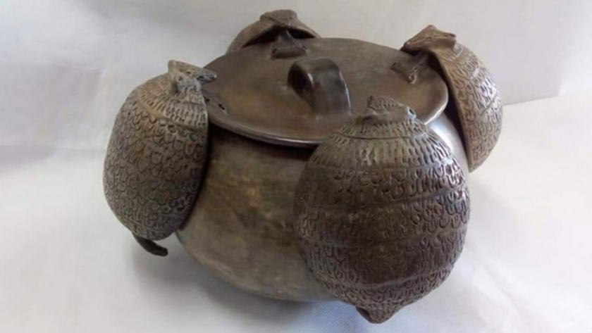 Una "artesanía ranquel" para el Presidente