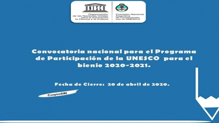 Convocatoria nacional para el Programa de Participación de la UNESCO para el bienio 2020-2021