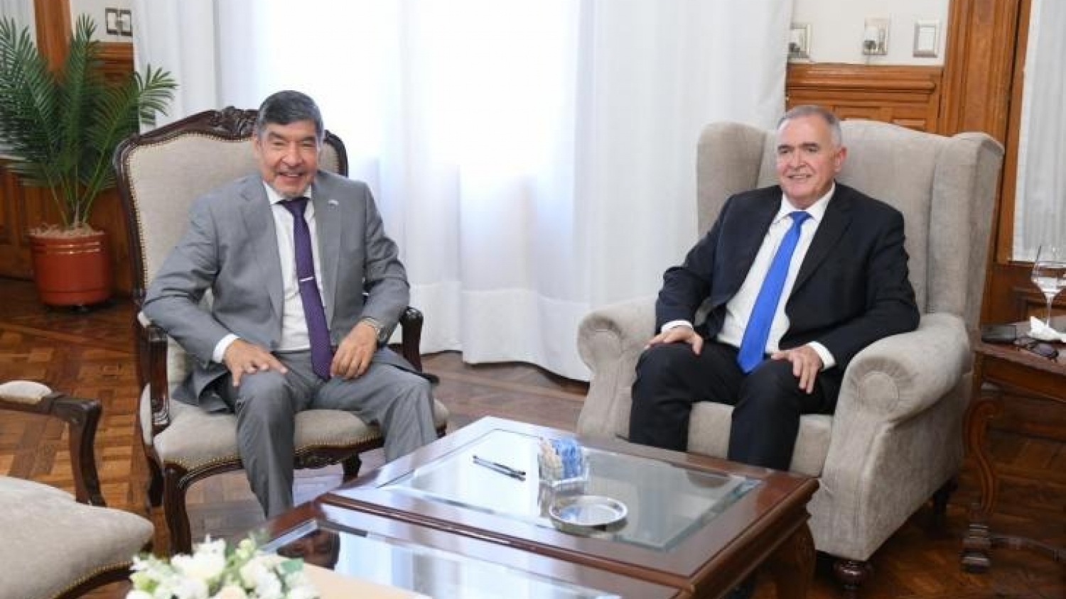 Jaldo y Acevedo coordinaron agenda política y legislativa