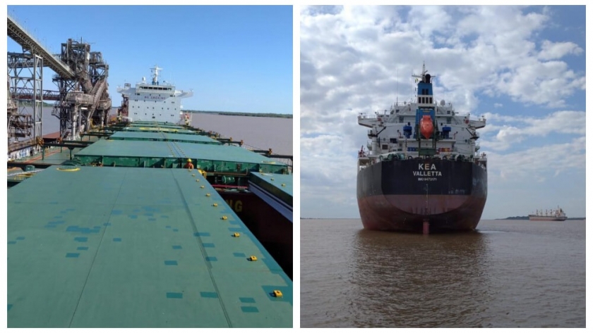 Uruguay despachó el primer barco de 36.000 toneladas de cebada a China