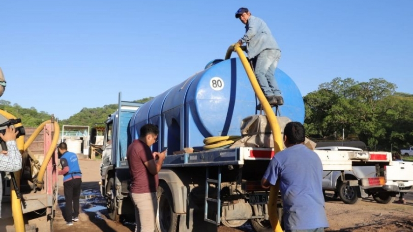 Intensa actividad del Gobierno para mitigar los efectos de la histórica sequía en el norte de la provincia