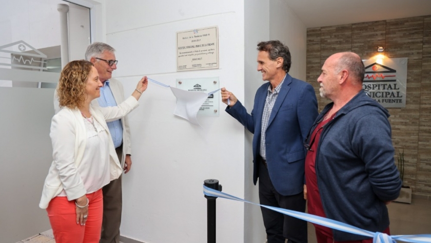 Katopodis inauguró los nuevos consultorios y el acceso al Hospital Municipal de General Belgrano