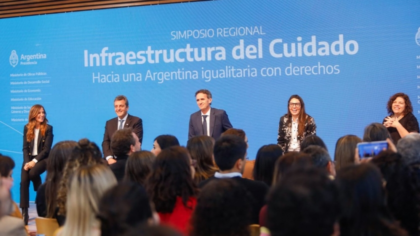 Sergio Massa y Victoria Tolosa Paz inauguraron obras de Infraestructura del Cuidado en distintas provincias