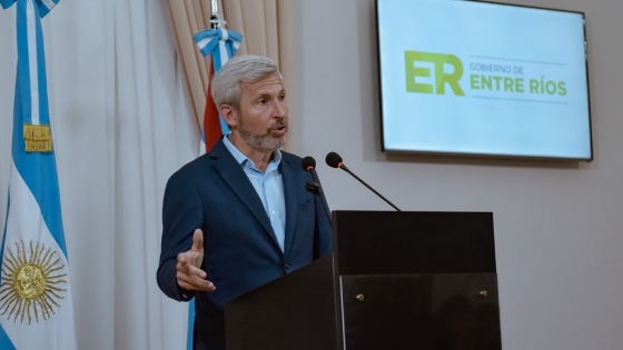 Frigerio logra que Entre Ríos adhiera al RIGI y crea régimen especial para Pymes