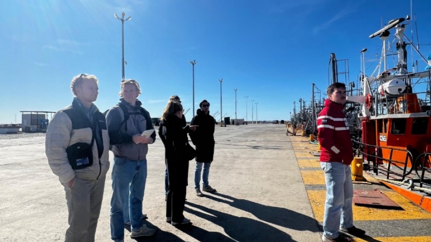 Chubut recibió nuevamente a ingenieros de Países Bajos para analizar en conjunto la expansión portuaria