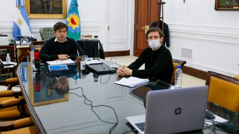 Kicillof dio inicio al seminario de "Ciencia, Tecnología y Desarrollo en Tiempos de COVID-19"