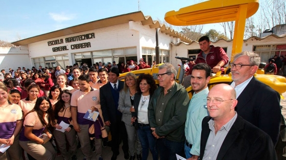 Córdoba equipa a sus futuros técnicos agropecuarios