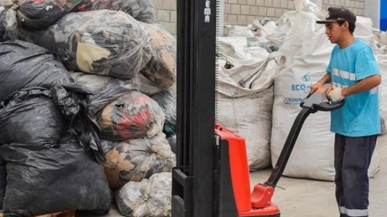 El Centro Verde Telas recuperó más de 5,6 toneladas de residuos textiles