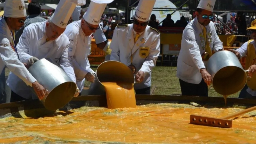 Buenos Aires fabrica la Omelette más grande del país: cuándo y dónde degustar la típica elaboración