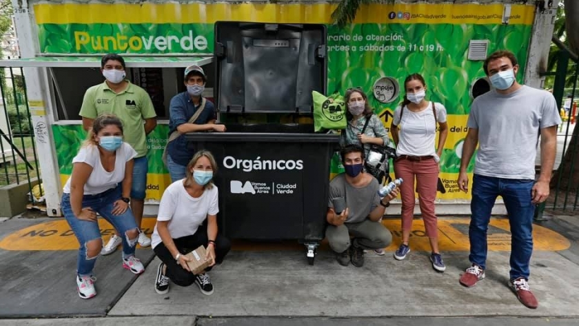 Los días jueves, llevá tus residuos orgánicos a los Puntos Verdes