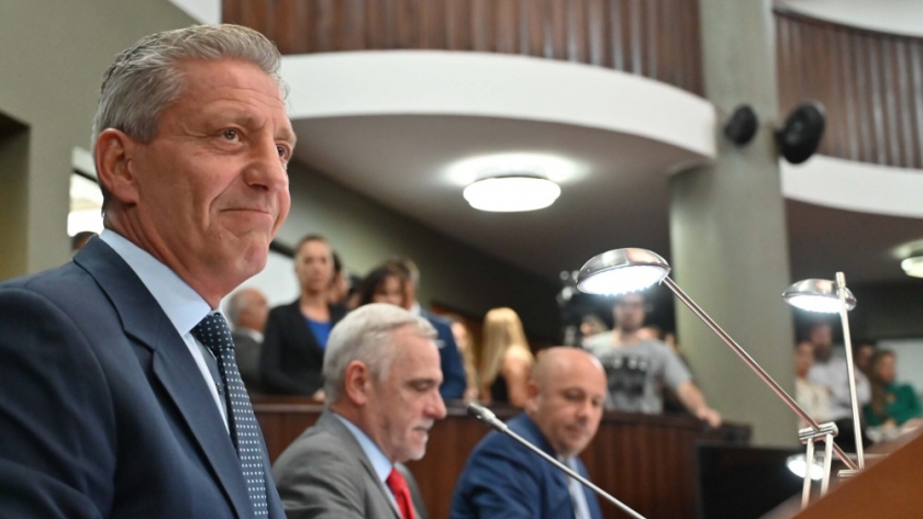Arcioni participó de la presentación del informe Anual del Poder Judicial y destacó la incorporación de la perspectiva de género en la Corte Provincial