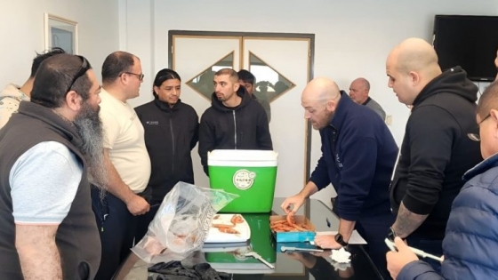 Refuerzan la formación de observadores pesqueros para mejorar el control del langostino