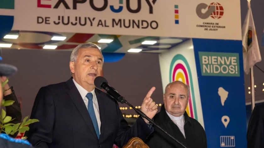 Gerardo Morales inauguró oficialmente la Expojuy 2022