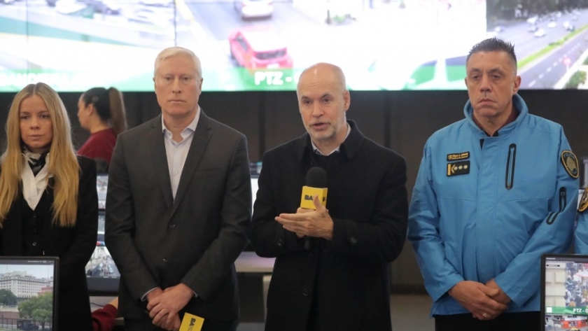 Rodríguez Larreta presentó al nuevo equipo de Seguridad de la Ciudad