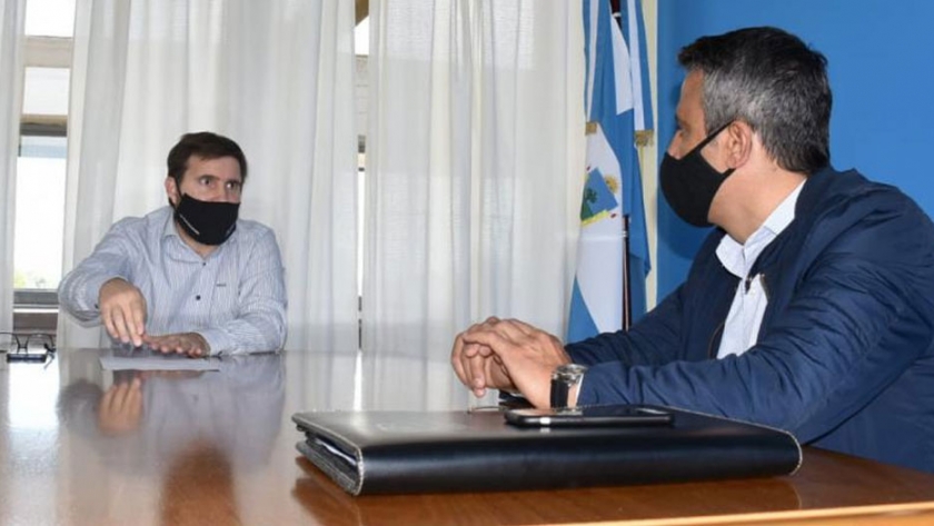 Ministro de Conectividad se reunió con el titular de Bloque del Fre.Ju.Pa.