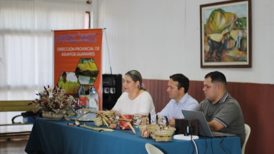 Derechos humanos: Capacitaciones para artesanas y artesanos de las comunidades MBYA Guaraníes