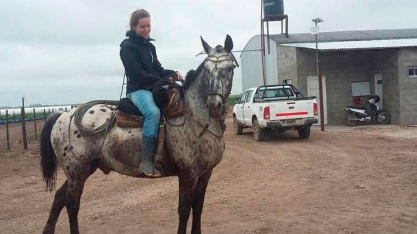 Sofía Suárez Lorences, encargada del feedlot La Rosa