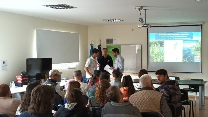 Provincia fue parte del “Taller de Buenas Prácticas en Mallines” organizado por el INTA