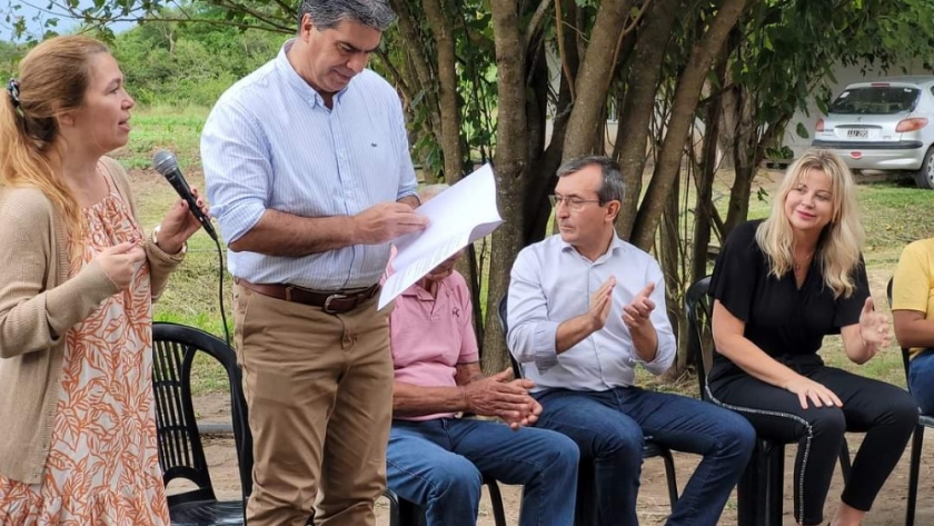 Obras de captación de agua para pequeños y medianos productores en Chaco