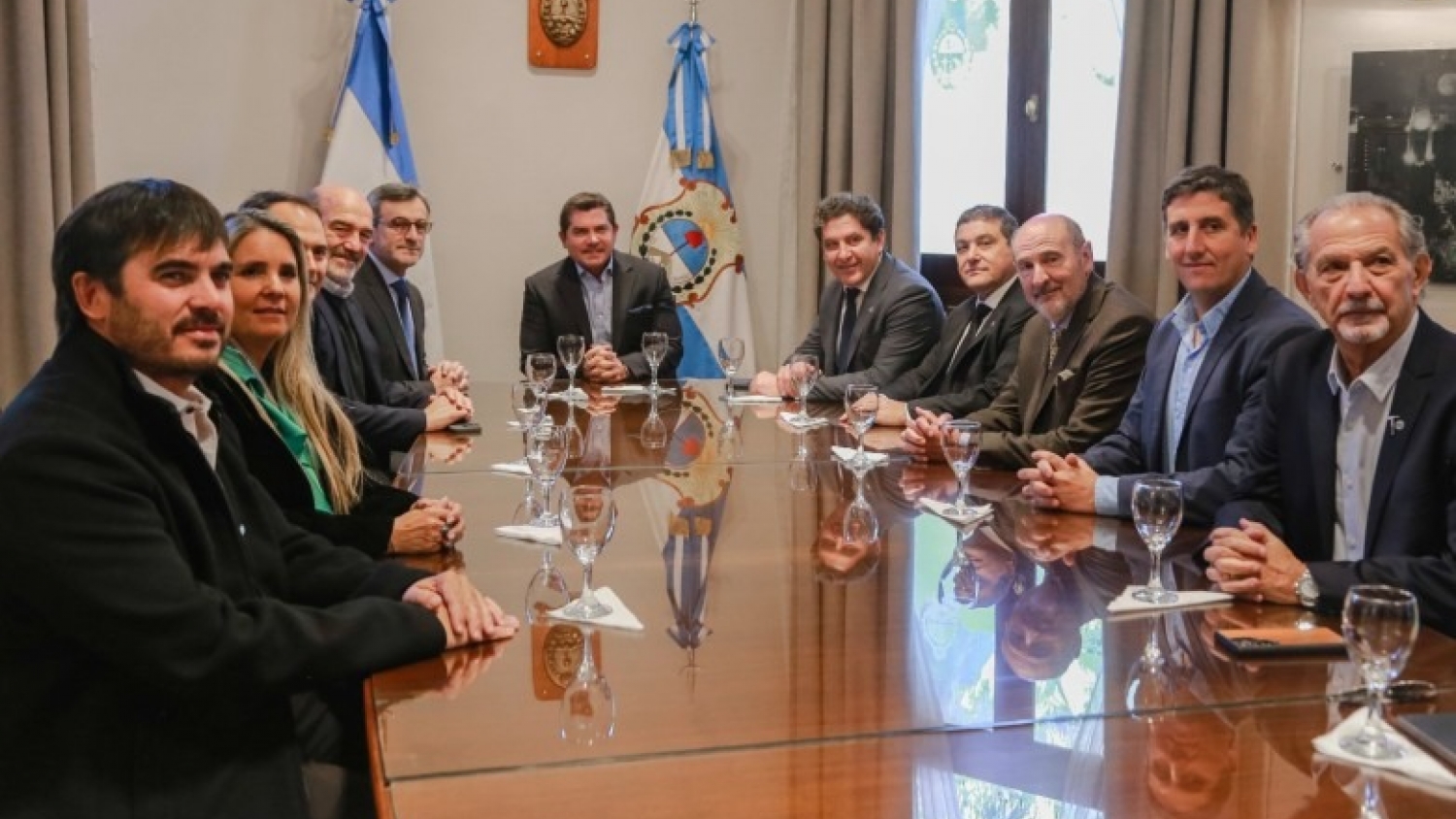 Orrego recibió a la UIA y fortaleció la agenda industrial