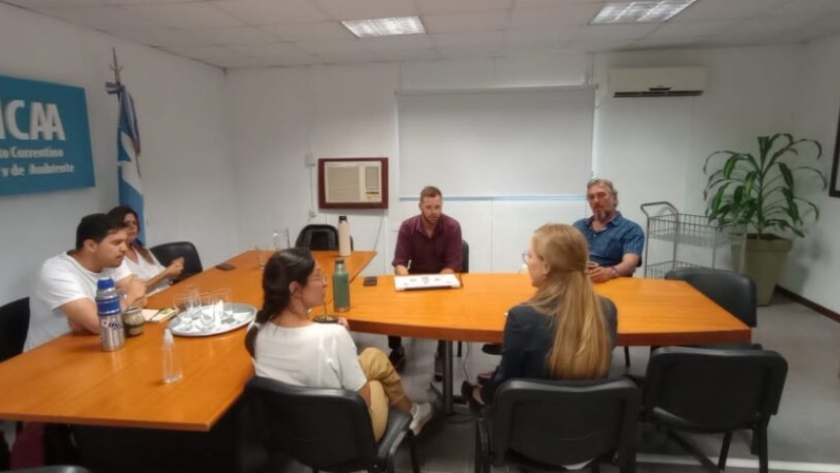 Presentaron ante el ICAA proyecto “Aula Forestal”