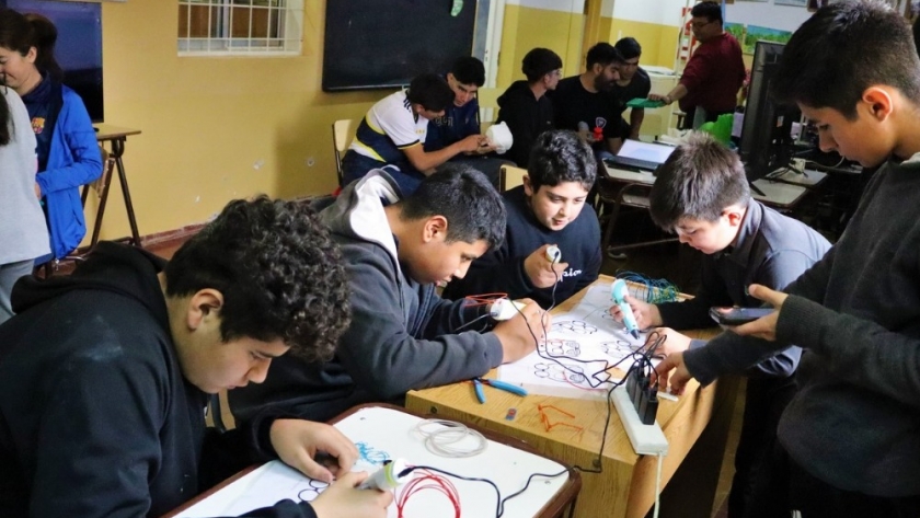 La robótica y el 3D llegaron hasta El Zapallar