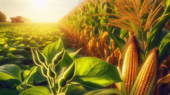 Ventas de maíz en aumento, pero la comercialización de soja se reduce