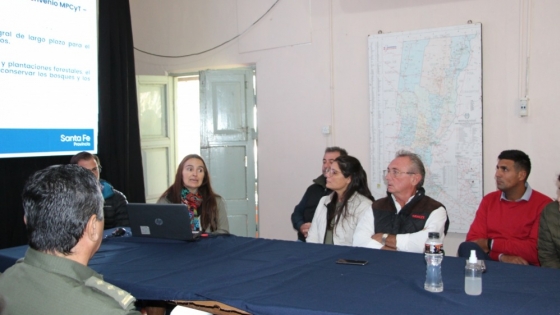 La provincia avanza en la refuncionalización del Centro Operativo Forestal Santa Felicia