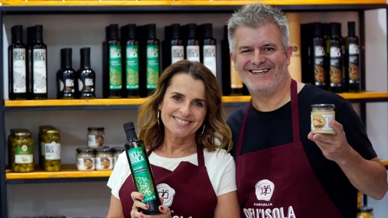 El aceite de oliva que crearon Paula García y su marido Marcelo va por la tercera “Experiencias del Sabor”